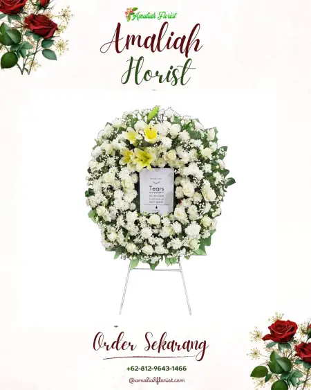 Krans Bunga Duka Gudangharjo